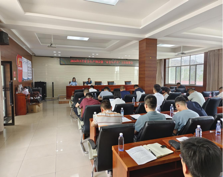 市城投集團公司召開2024年5月安全生產(chǎn)例會暨“安全生產(chǎn)月”工作部署會議